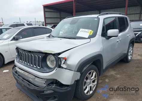 2016 Jeep Renegade Latitude z USA, uszkodzony, nr VIN ZACCJABT0GPD90948